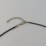 Pink, Black, and White Large Double Pendant
