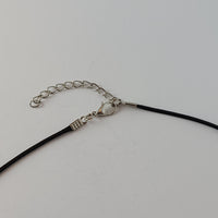 Pink and White Heart-Shaped Pendant