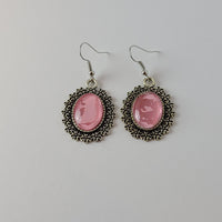 Pink and Glitter Earrings