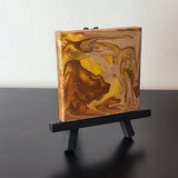 Brown and Gold Art Canvas