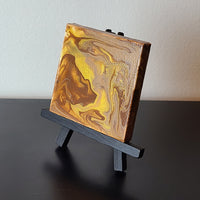 Brown and Gold Art Canvas