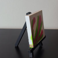 Pink and Green Art Canvas