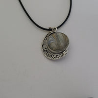 Black, Gold, and Sillver Small Double Pendant